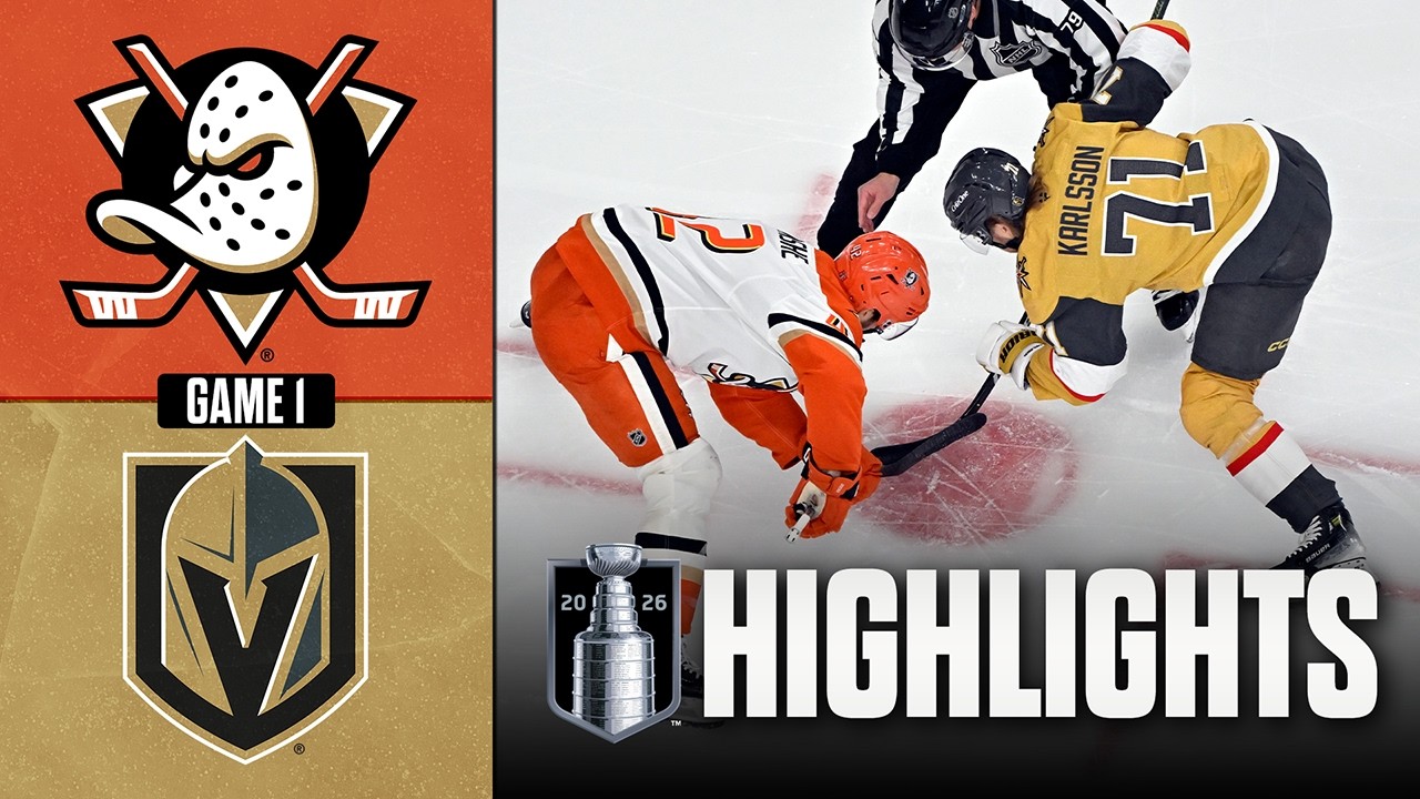NHL Playoff Highlights | Ducks vs. Golden Knights | Game 1 | May 4, 2026