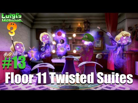 Luigi's Mansion 3 - Walkthrough #13 - Floor 11 The Twisted Suites