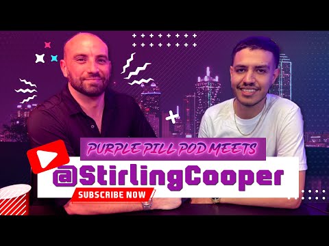 Purple Pill Pod Meets @StirlingCooper !