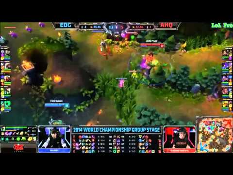 EDG vs AHQ Day2 Highlights   Edward Gaming vs AHQ E Sports Club   LoL World Championship 2014