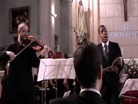 BACH - Cantata nr. 5 Recitativo, Aria Tenor y Viola (ARIEL HERNANDEZ y NATAN NEXUS PARUZEL)