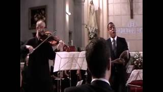 BACH - Cantata nr. 5 Recitativo, Aria Tenor y Viola (ARIEL HERNANDEZ y NATAN 