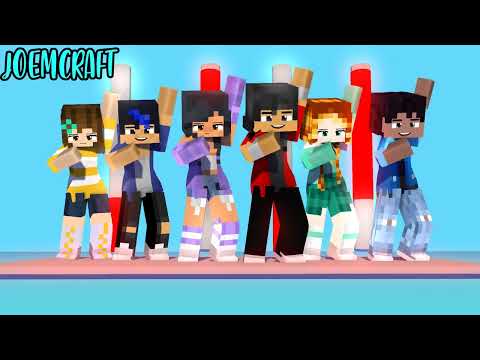 COUPLE DANCE | EIN & MACNCHEESEPLZ, PIERCE & KIM | METOO DANCE | GANGNAM STYLE - Minecraft Animation