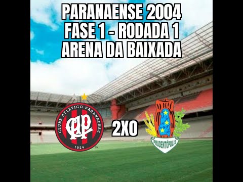Paranaense 2004 - 1ª Fase - 1ª Rodada - Atlético 2x0 Prudentópolis