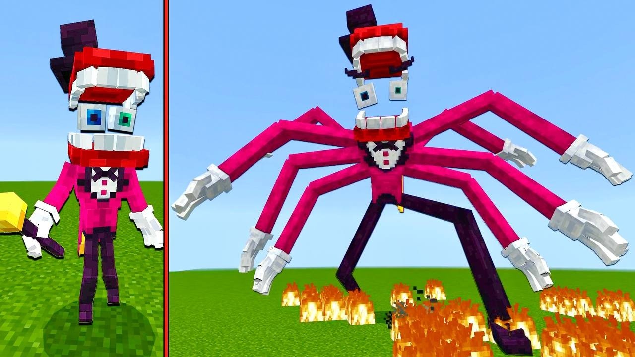 New The Amazing Digital Circus addon Minecraft