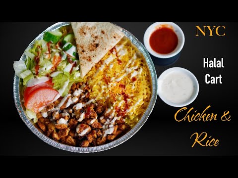 NYC HALAL CART Chicken and Rice