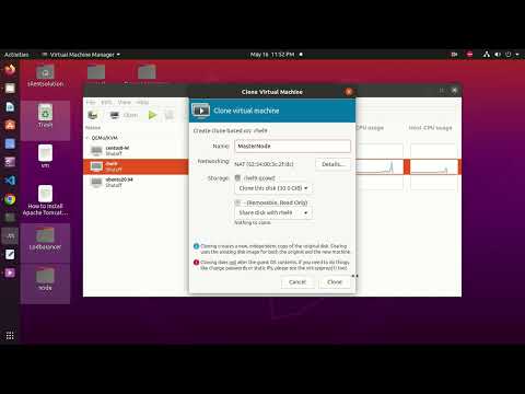 How to clone kvm virtual machine#shorts
