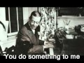 You do something to me : Cole Porter..( Midnight ...