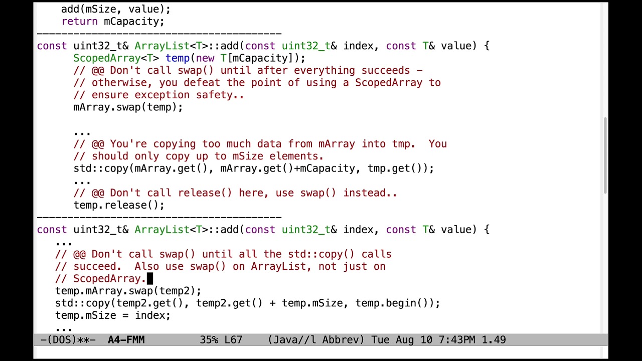 Walkthrough of Frequently Made Mistakes for Assignment 4