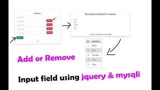 How to add and remove multiple fields using jquery ?