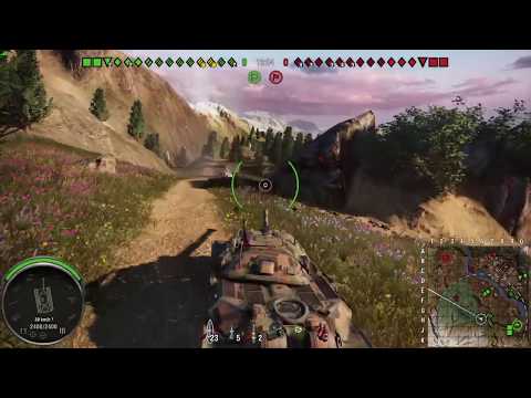 World of Tanks console | PS4 | IS-7 at Hidden village | 1st grade mastery badge