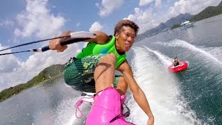Wakeboarding in Hong Kong