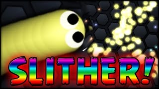 TOP TEN! FIRST Run! - Slither io. Gameplay!