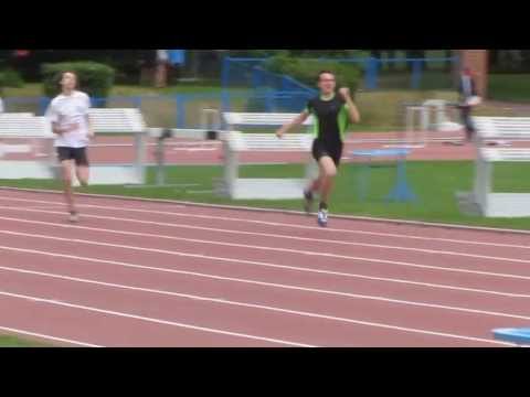 Finał strefy Wrocławskiej - bieg na 300m mężczyźni; 3 seria