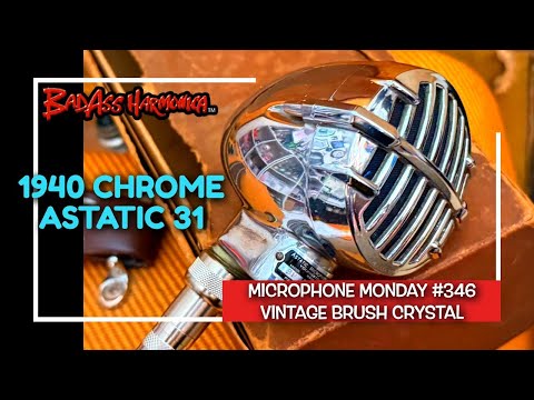 Take Home The Chrome! Best Blues Harmonica Mics | Astatic 31 Rare Bullet Harp Microphone Monday 346