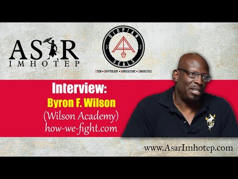 Interview: Byron F. Wilson (How We Fight; Wilson Academy)