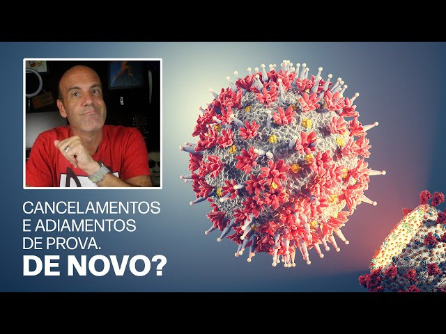Cancelamento e adiamentos de provas tem rolado por aí. Vai começar tudo de novo?