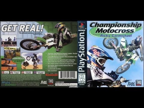 Championship Motocross 2001 featuring Ricky Carmichael Playstation