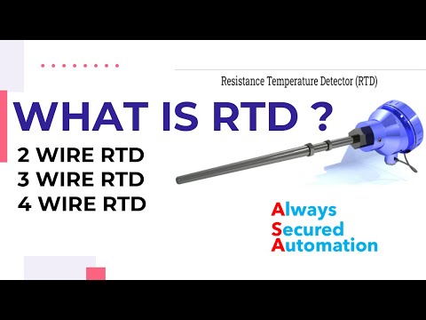 What is RTD| 2 Wire RTD| 3 Wire RTD| 4 Wire RTD| pt100