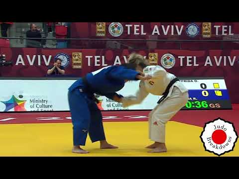 Judo Womens - Odette Giuffrida vs. Ryoko Takeda - U52 Grand Slam Tel Aviv 2022