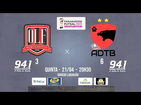 OPERÁRIO X ADTB PANTERAS - 1º RODADA - CAMPEONATO PARANAENSE CHAVE OURO FEMININO 2022