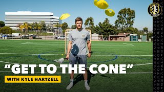 GET TO THE CONE DRILL | At Home Lacrosse Workout