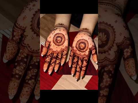 New mehndi design ❤️#mehndi#shorts#jaidmeel#trending#song#henna#ytshorts#art#viral#song