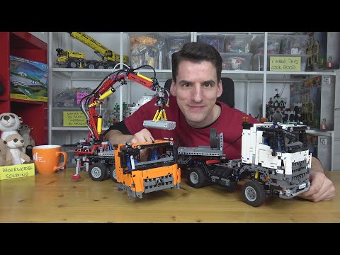 Endlich wieder ein Arocs auf dem Tisch! LEGO® Technic 42043 B-Modell