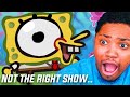 I CLICKED ON THE WRONG SPONGEBOB
