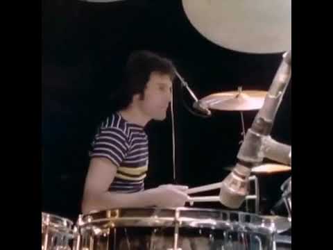 Thumbnail for Freddie Mercury playing drums and Roger Taylor playing guitar by Queen, Roger Taylor, Freddie Mercury, Eddie Taylor Jr., Eddie Taylor