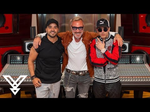 Gianluca Vacchi, Luis Fonsi & Yandel "Sigamos Bailando" (Studio Session)