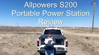 Allpowers S200 Portable Power Station And Solar Charging Kit Review | Portable Powerhouse!