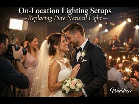 Lighting is redefining modern wedding photography.