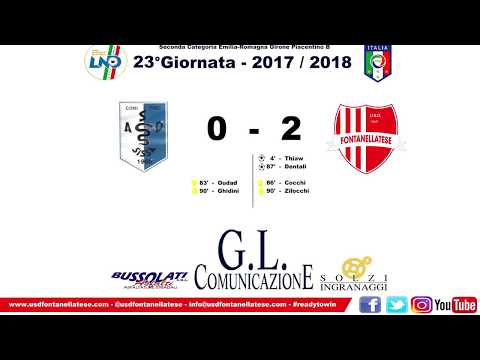 Sissa vs Fontanellatese 0-2 - All goals - Seconda Categoria 29/04/2018