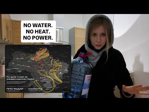 Massive Attack on Ukraine Jan 20, 2026 : Life Without Water, Heat, or Electricity