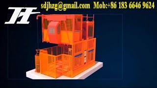 preview picture of video 'Construction Elevator ,Building Lift,Construction Lifter Installation Video'