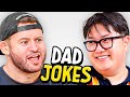 Dad Jokes | Don't laugh Challenge | Alan vs Andrew | Raise Your Spirits