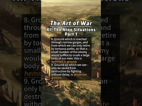 The Art of War: XI - The Nine Situations Part 1(in 60s)#artofwarin60s #suntzu