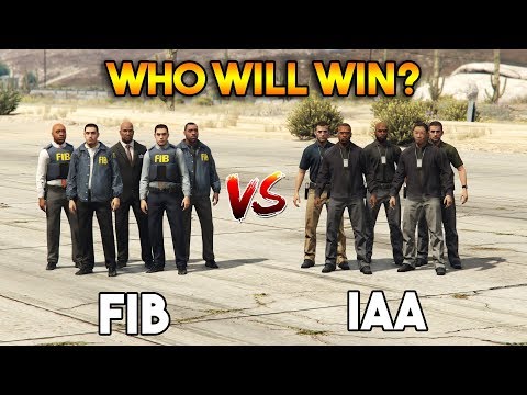 GTA 5 ONLINE : FIB VS IAA (WHO WILL WIN?)