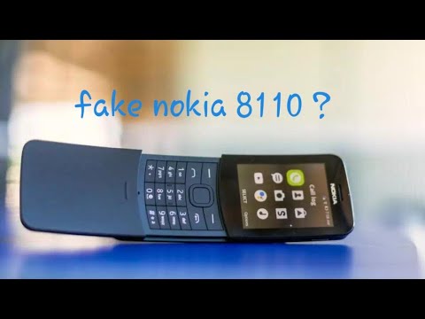 unboxing nokia 8110 high copy (FAKE)
