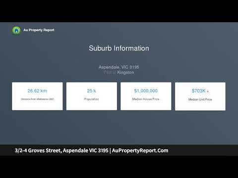 3/2-4 Groves Street, Aspendale VIC 3195 | AuPropertyReport.Com