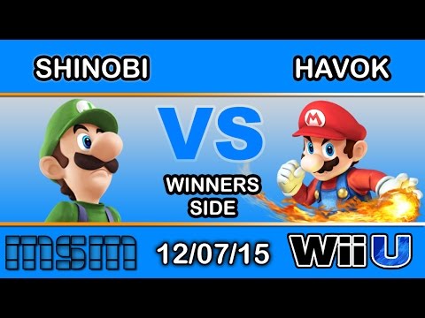 MSM 27 – Shinobi (Luigi) Vs. Havok (Mario) Winners Side - Smash Wii U