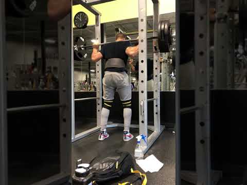 335lb Squat , Leg Day Clip