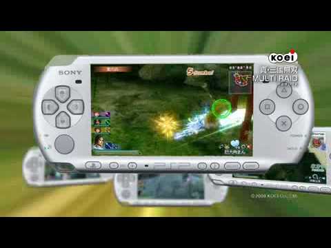 PSP Shin Sangoku Musou: Multi Raid New Promotion Video