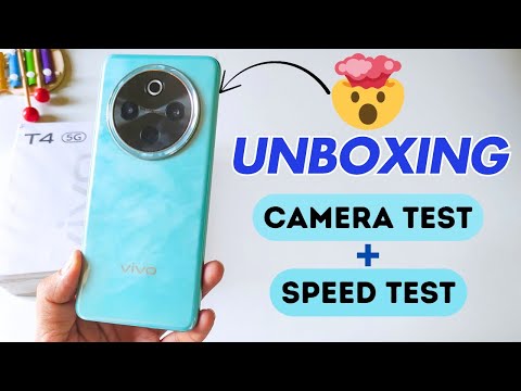 Thumbnail for Vivo T4 5g 🔥 Unboxing, Setup, Camera, and Speed Test