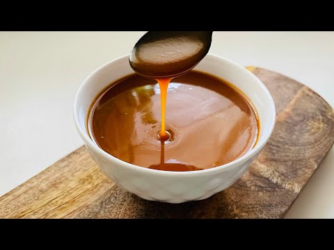 Karamellsauce Rezept Karamell selber machen How to make Caramel sauce Karamell  sahne soße