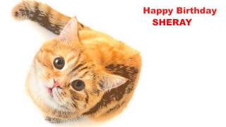 Sheray   Cats Gatos - Happy Birthday