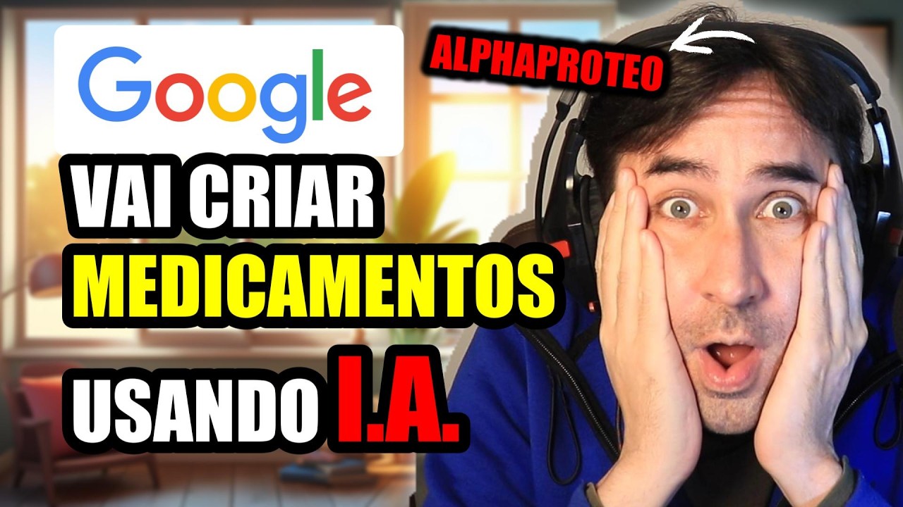 I.A. Da Google Irá Criar Remédios Para Doenças e Gerar Medicamentos Do Futuro | AlphaProteo