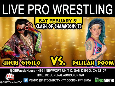 Clash of Champions 2: Delilah Doom vs Jheri Gigolo