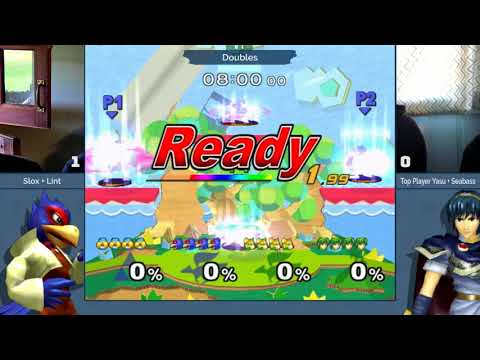 NE Melee Invitational 2018 - Slox/lint (Blue) vs. Seabass/Yasu (Green) - SSBM Doubles WR1